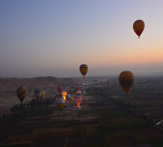 Le Vol en Montgolfière à Louxor