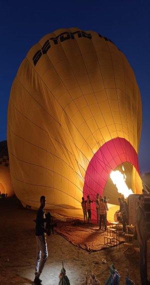 Le Vol en Montgolfière à Louxor