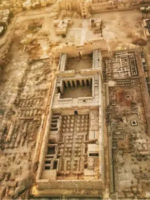 Le Temple de Médinet Habou