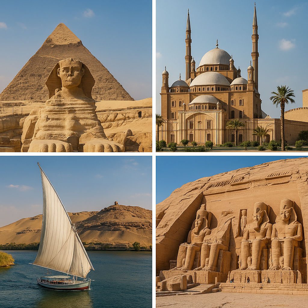 Le Caire → Assouan (9 nuits / 10 jours)